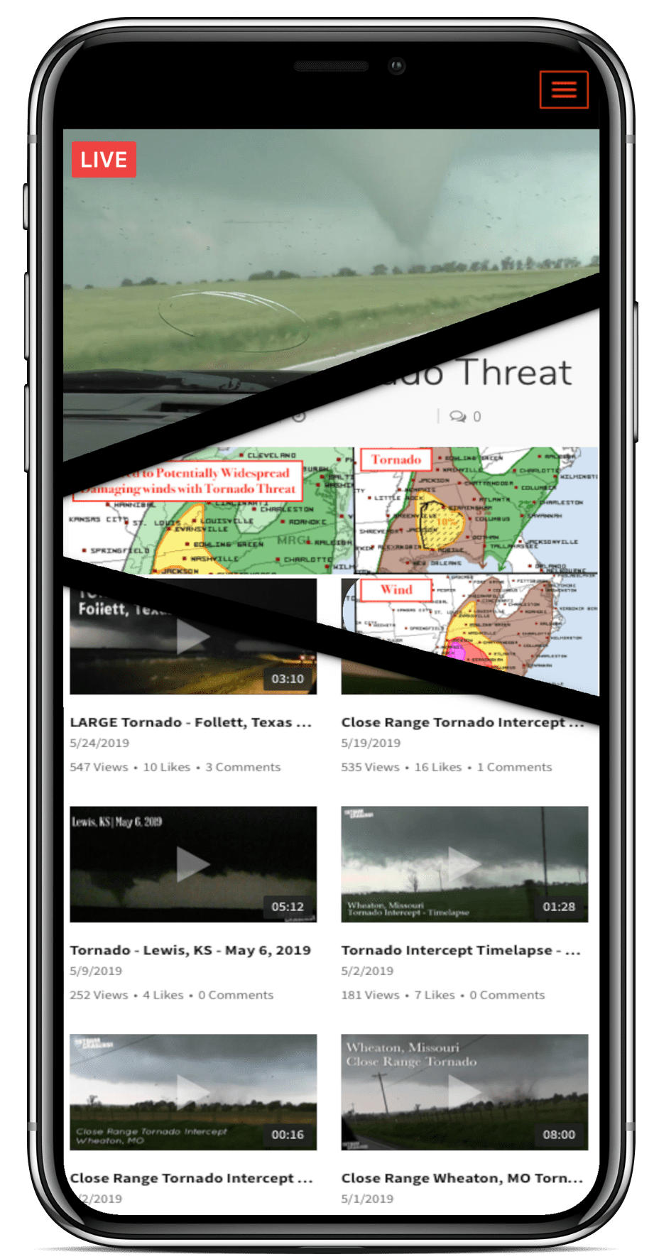 Live Storm Chasers App Live Storm Chasing