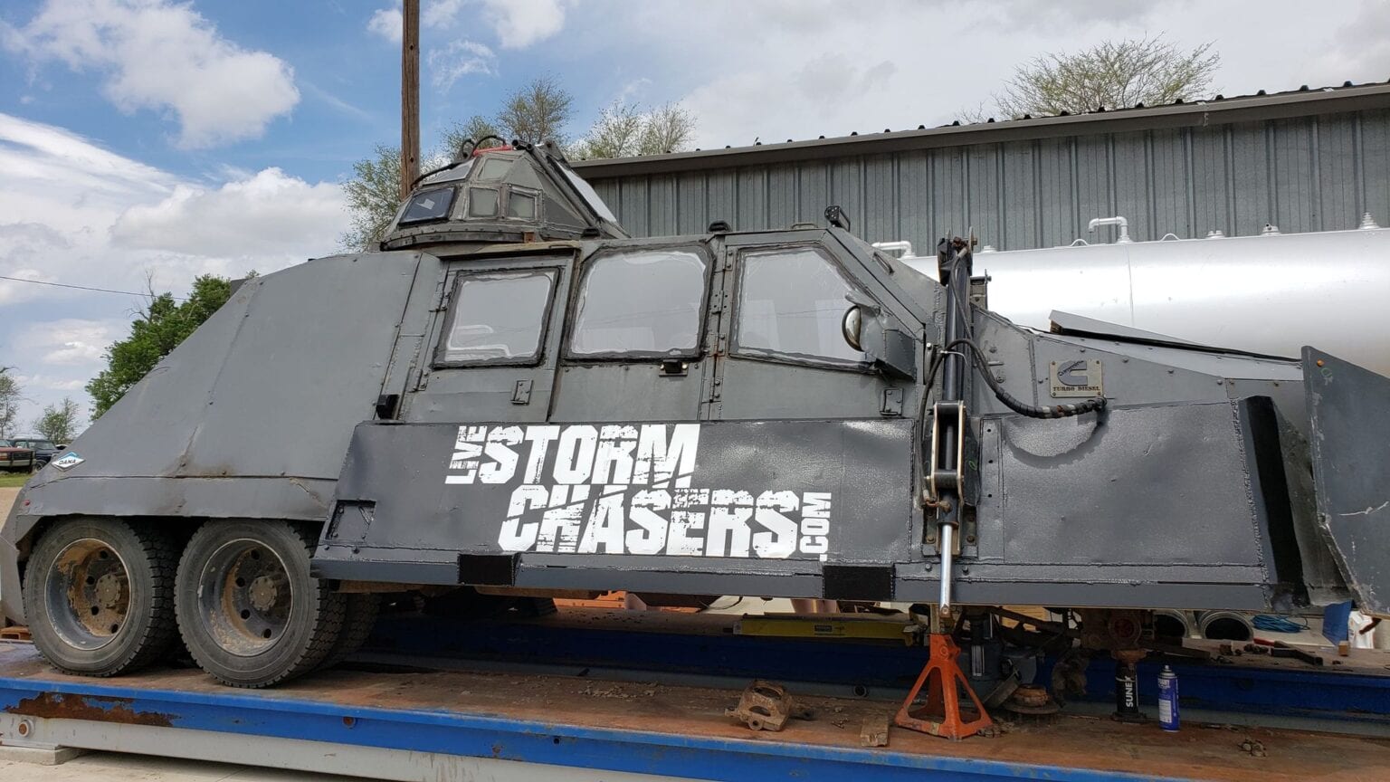 Tornado Intercept Vehicle TIV2 Live Storm Chasers